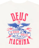 DEUS EX MACHINA CLAW-SOME WHIZZ TEE - DIRTY WHITE (BOX FIT)