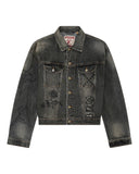 DEUS EX MACHINA MEPHISTOPHELES NOIR JACKET - DIRTY ANTHRACITE (RELAXED FIT)
