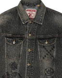 DEUS EX MACHINA MEPHISTOPHELES NOIR JACKET - DIRTY ANTHRACITE (RELAXED FIT)