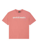 DEUS EX MACHINA VELOCITY TEE - LOBSTER PINK