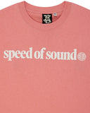 DEUS EX MACHINA VELOCITY TEE - LOBSTER PINK