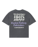 DEUS EX MACHINA METAL FABRICATOR TEE - ANTHRACITE