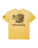 DEUS EX MACHINA BUGZZZ TEE - CITRUS YELLOW (BOX FIT)