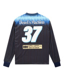 DEUS EX MACHINA ARRII MOTO JERSEY - PAGEANT BLUE