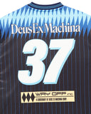 DEUS EX MACHINA ARRII MOTO JERSEY - PAGEANT BLUE