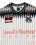DEUS EX MACHINA ARRII MOTO JERSEY - FLAME WHISPER WHITE