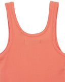 DEUS EX MACHINA LADIES JUNE SHIELD TANK - FLAME ORANGE