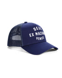 DEUS EX MACHINA Venice Address Trucker - Mechanic Blue