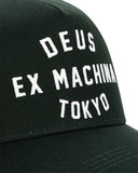 DEUS EX MACHINA Harajuku Address Trucker - Racing Green