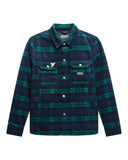 DEUS EX MACHINA Maxwell Check Shirt - Green Check