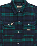 DEUS EX MACHINA Maxwell Check Shirt - Green Check