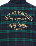 DEUS EX MACHINA Maxwell Check Shirt - Green Check