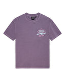 DEUS EX MACHINA Easy Peacey Tee - Grape Purple (Loose Fit)