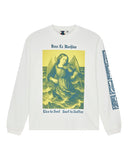 DEUS EX MACHINA Swell Maps Ls Tee - Vintage White (Oversized Fit)