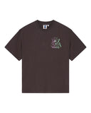 DEUS EX MACHINA Temple Torque Tee - Anthracite Grey (Oversized Fit)