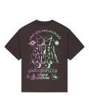 DEUS EX MACHINA Temple Torque Tee - Anthracite Grey (Oversized Fit)