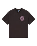 DEUS EX MACHINA Upstairs Tee - Anthracite Grey (Oversized Fit)