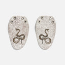 DUKE + DEXTER PLUS DUKE SNAKE SNEAKER - WHITE