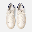 DUKE + DEXTER APLINE F1 TEAM COURT SNEAKER - WHITE