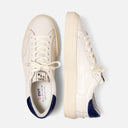DUKE + DEXTER APLINE F1 TEAM COURT SNEAKER - WHITE