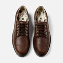 DUKE + DEXTER LENNON CRACKED DERBY - BROWN