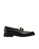 Duke + Dexter Wilde Dobermann Penny Loafer - Black + White