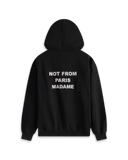 DRÔLE DE MONSIEUR BOLD SLOGAN HOODIE - BACK Shot