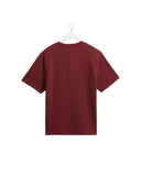 WAX LONDON DEAN TEE - BURGUNDUY