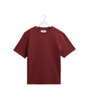 WAX LONDON DEAN TEE - BURGUNDUY