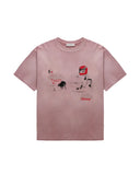 Duke + Dexter DR4 Sketch T-Shirt -  Dusty Rose