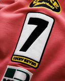 Duke + Dexter DR4 Racing Patch Sweatshirt - Red + Oat Marl