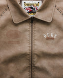 Duke + Dexter DR4 Bomber Jacket - Sun Faded Tan