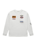 Duke + Dexter DR4 Track Waffle Top - White