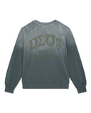 DEUS EX MACHINA BLACK AND BLUE CREW - DARK FOREST