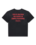 DEUS EX MACHINA PRODUCTIVE HUM TEE - ANTHRACITE