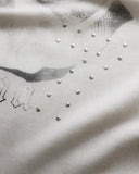 Duke + Dexter MC Statue T-Shirt - Smoke White