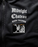 Duke + Dexter MC Zip Hoodie - Washed Black