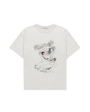 Duke + Dexter MC Statue T-Shirt - Smoke White