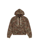 Daily Paper Boxy Camo Zip Up Hoodie - Multi-Coloured
