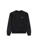 Daily Paper Textured Metallic Shield Sweater - Washed Black