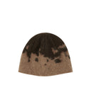 GRAMICCI MOHAIR SPLATTER BEANIE - TAUPE SPLATTER