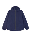 GRAMICCI HERRINGBONE HOODED JACKET - NAVY