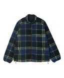 GRAMICCI REVERSIBLE SHERPA PLAID JACKET - PLAID/BLACK