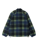 GRAMICCI REVERSIBLE SHERPA PLAID JACKET - PLAID/BLACK