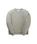 Gray sweatshirt on a light gray background