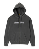 STAN RAY HARDCORE ZIP HOODY - WASHED BLACK