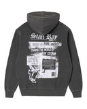 STAN RAY HARDCORE ZIP HOODY - WASHED BLACK