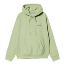 Carhartt WIP SCRIPT HOODED SWEAT - PALE OLIVE