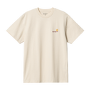 CARHARTT WIP S/S AMERICAN SCRIPT T-SHIRT - NATURAL