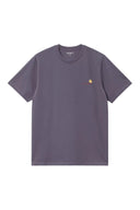 Carhartt WIP American Script Tee - Shady Purple